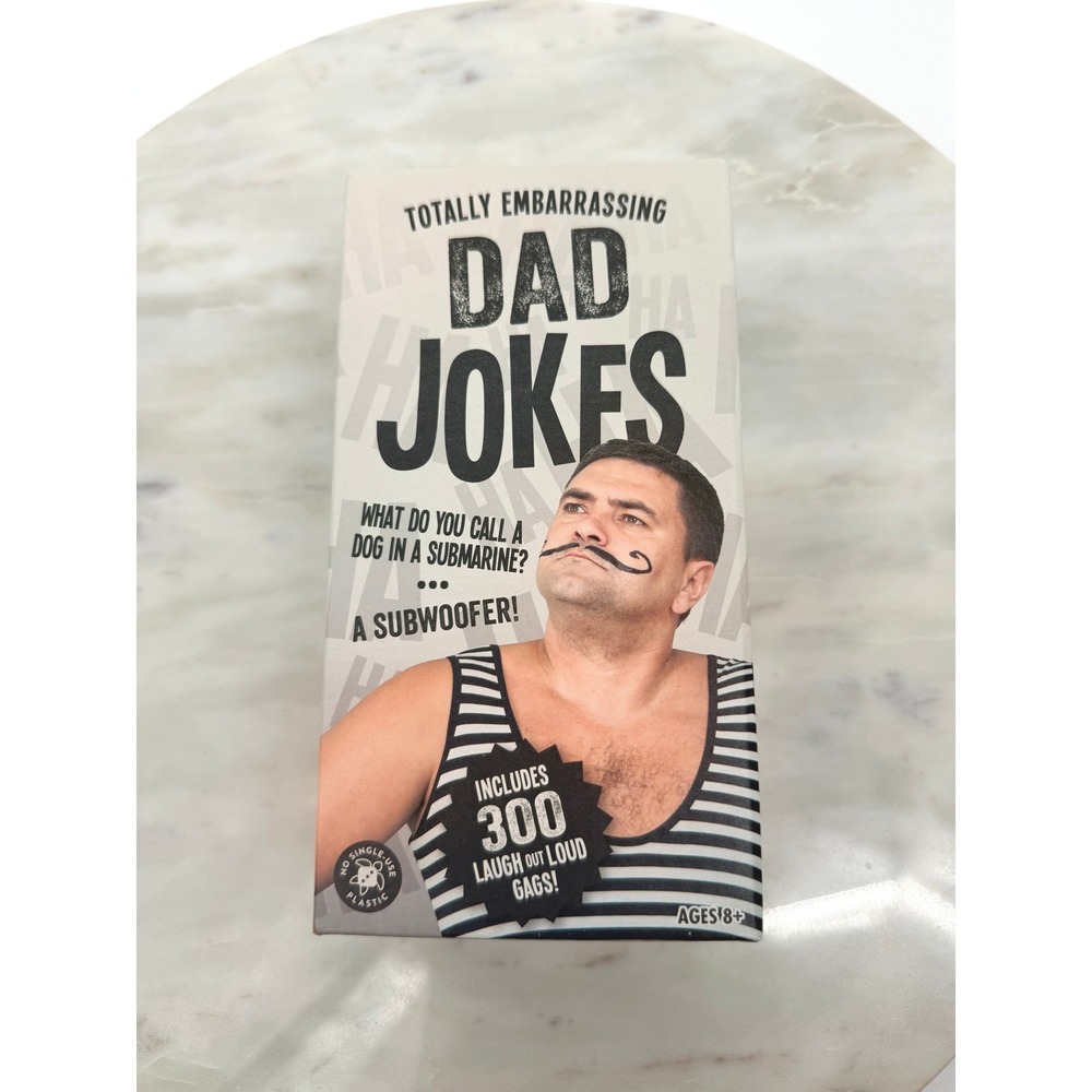 Professor Puzzle Totally Embarrassing Dad Jokes 300 Gags 100 Cards Game Night